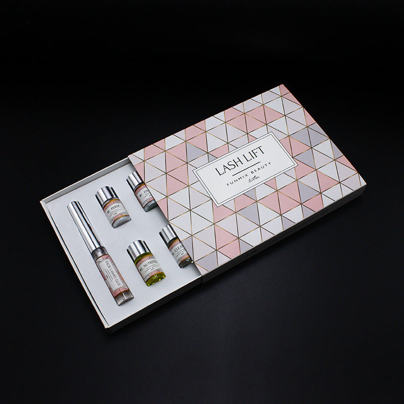 Kit profesional de lifting y permanente de pestañas con sérum