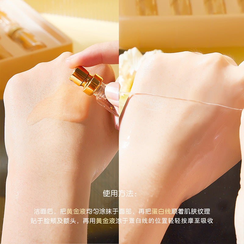 Hyaluronic Anti-Wrinkle Hydrating Serum with 24K Gold