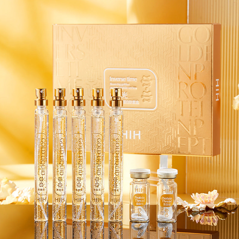 Hyaluronic Anti-Wrinkle Hydrating Serum with 24K Gold