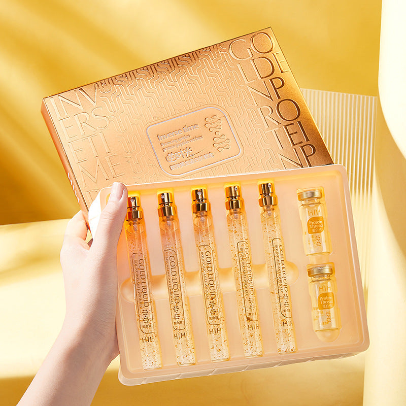 Hyaluronic Anti-Wrinkle Hydrating Serum with 24K Gold
